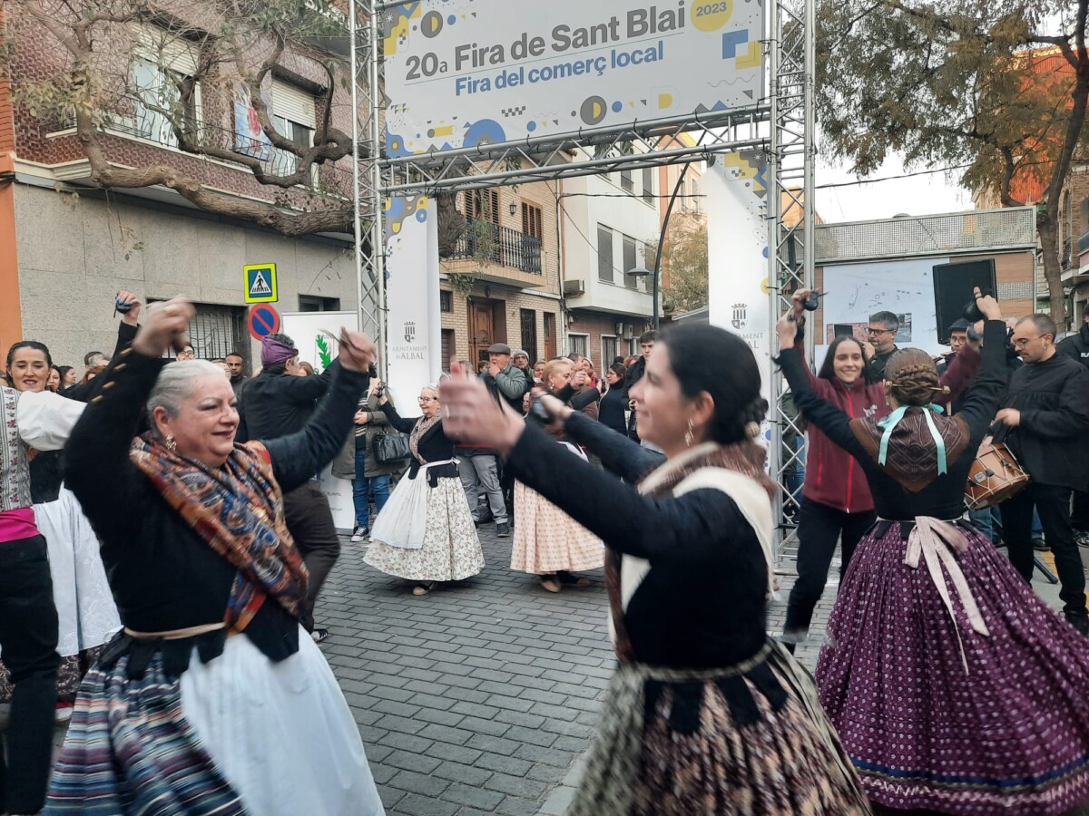 Albal inauguracion feria Sant Blai 2023